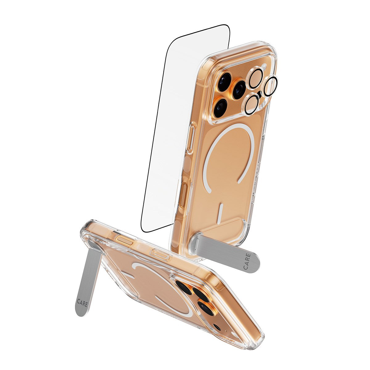 PanzerGlass® | CARE by PanzerGlass® 3-in-1 Kick Pakke iPhone 17 Pro